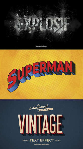 Modelo Efeitos de Texto 2